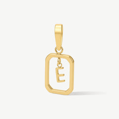 Floating Initial Pendant
