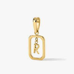 Floating Initial Pendant