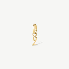 Mini Number Charm