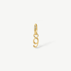 Mini Number Charm