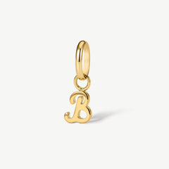 Mini Italic Initial Charm