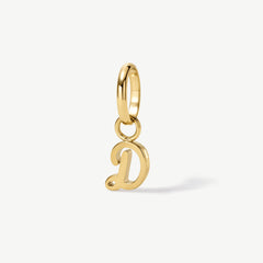 Mini Italic Initial Charm