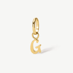 Mini Italic Initial Charm
