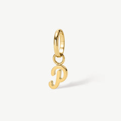 Mini Italic Initial Charm