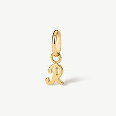 Mini Italic Initial Charm