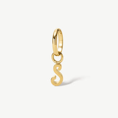 Mini Italic Initial Charm