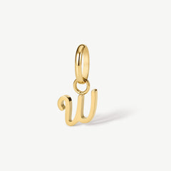 Mini Italic Initial Charm