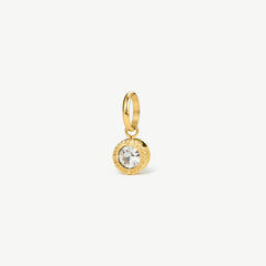 Mini Bezel Birthstone Charm