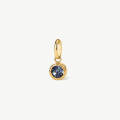 Mini Bezel Birthstone Charm