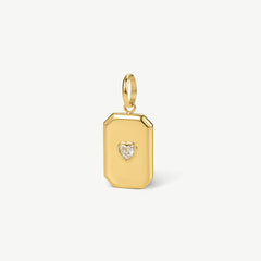 Heart Tag Pendant