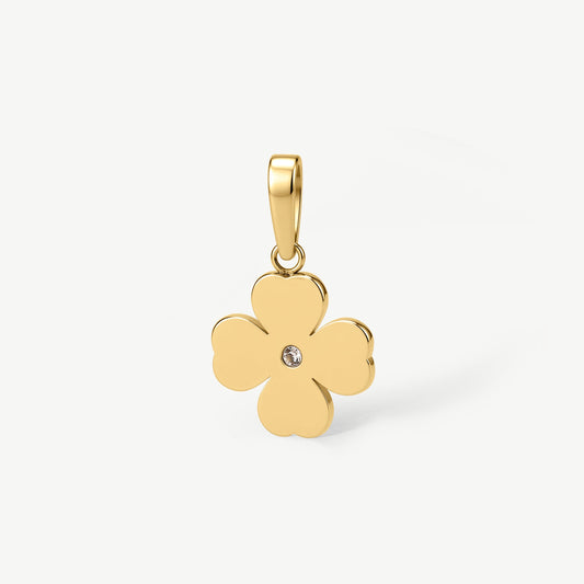 Clover Disc Pendant