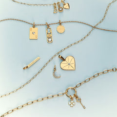 Mini Clover Key Charm