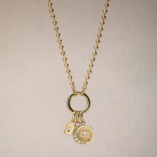 Mini Crescent Moon Charm