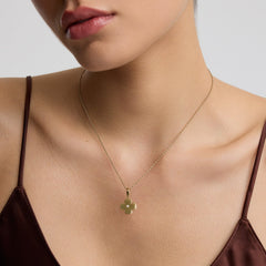 Clover Disc Pendant