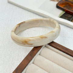 3-Piece Acrylic & Metal Mix Bangle Stack