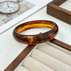 3-Piece Acrylic & Metal Mix Bangle Stack