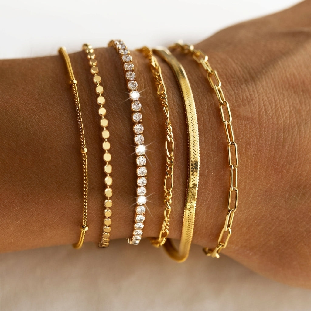 6-Piece Variety Bracelet Stack