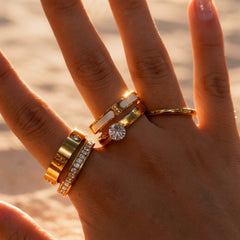 18K 5-Piece Luxe Ring Stack