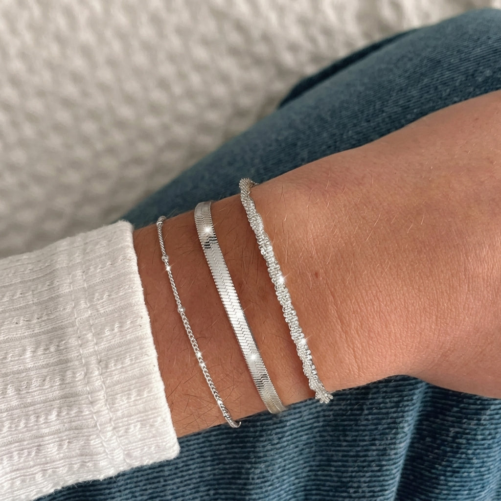 3-Piece Classy Bracelet Stack