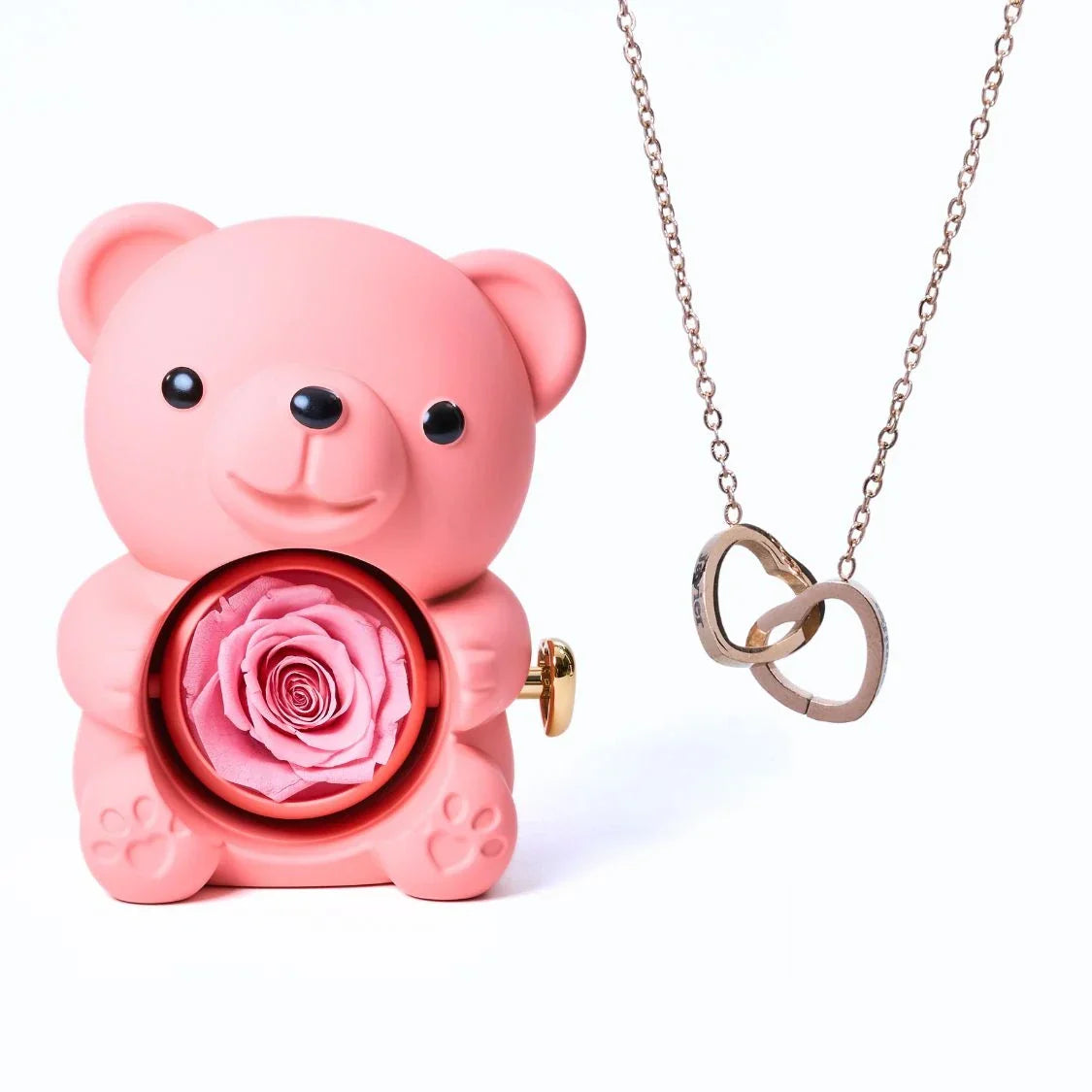 Milona Eternal Bear & Personalized Necklace