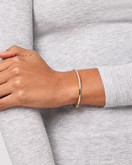 Gold Bangle Bracelet - Kira Bracelet