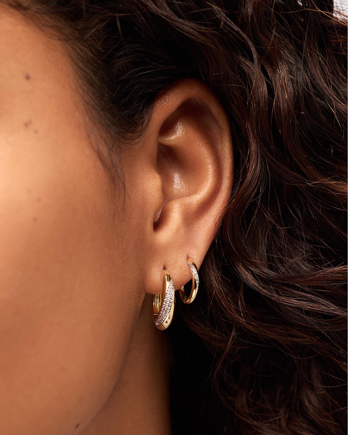 Hoop Earrings - Kira Bold Hoops