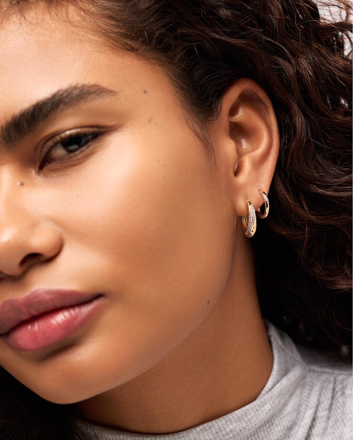 Hoop Earrings - Kira Bold Hoops