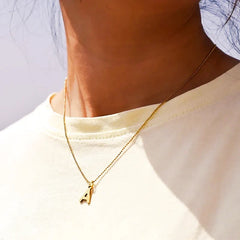 Colorful Beaded Initial Choker Necklace - Veinci
