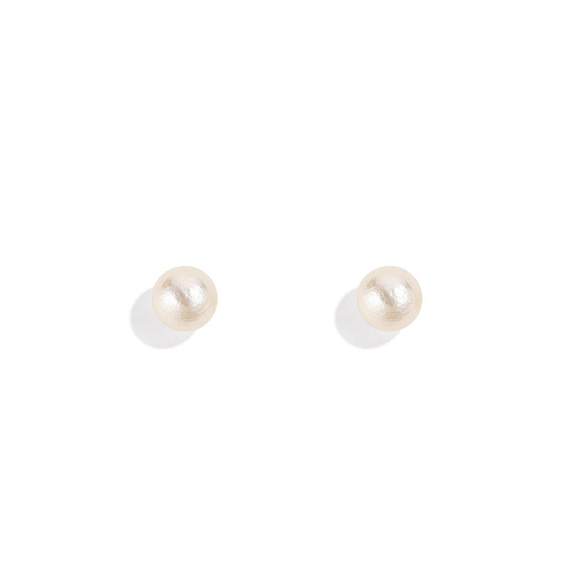 Nadine Vintage-Inspired Pearl Stud Earrings No. 495739