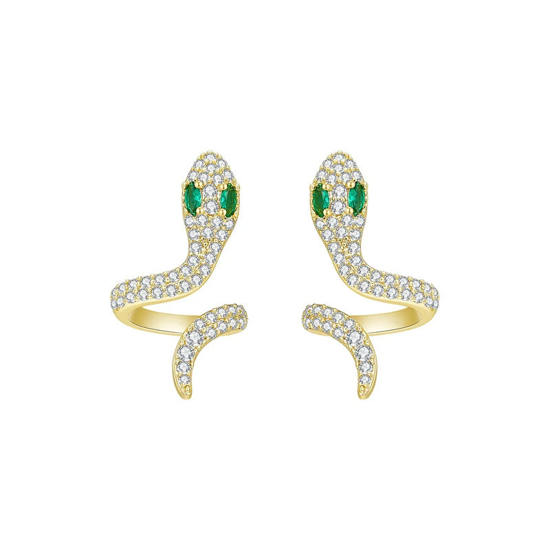 Nicolette Snake Stud Earrings