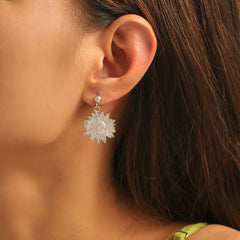 Sunflower Drop Earrings
