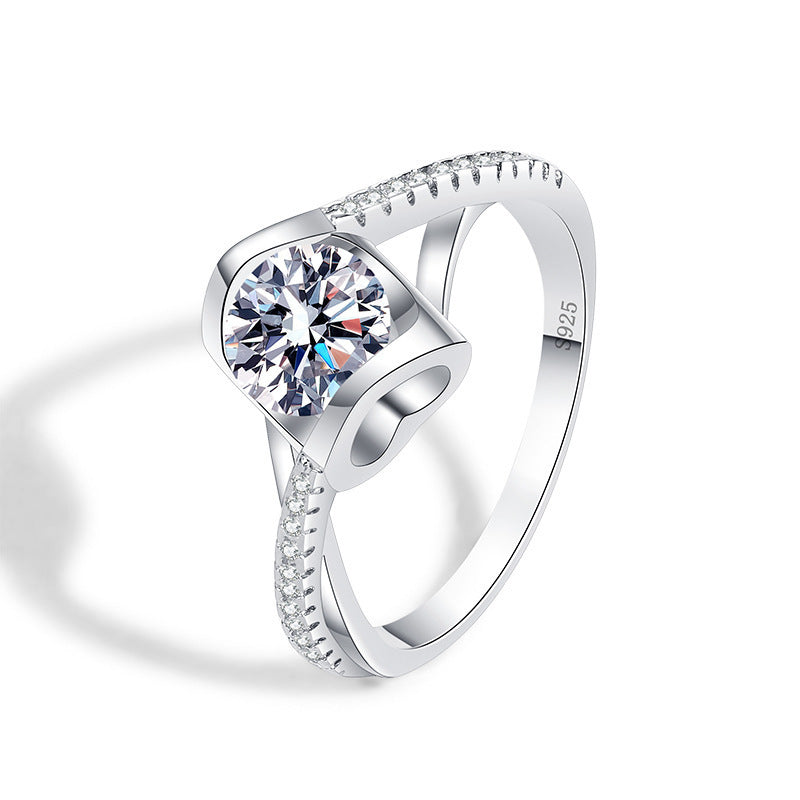 Lumière Charm Ring on a clean background