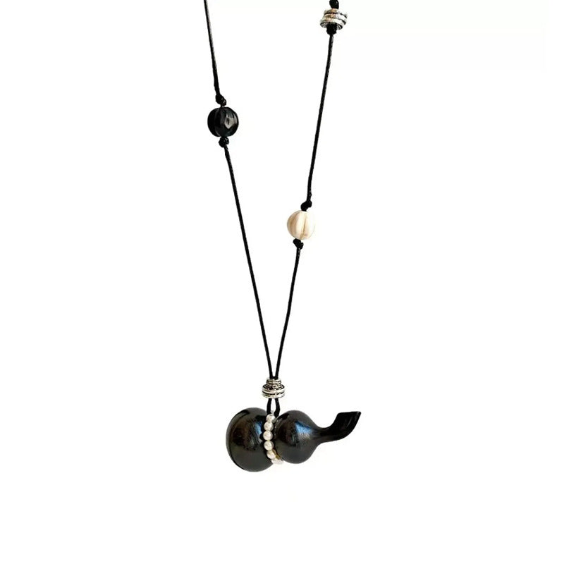 Nadine Vintage-Inspired Gourd Necklace
