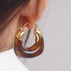Camille Vintage-Inspired Hoop Earrings No. 660731