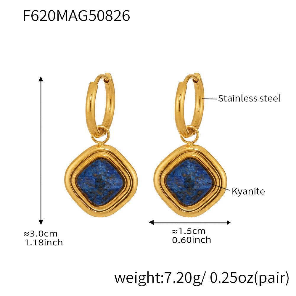 Lapis Lazuli or Heart Drop Earring Designs