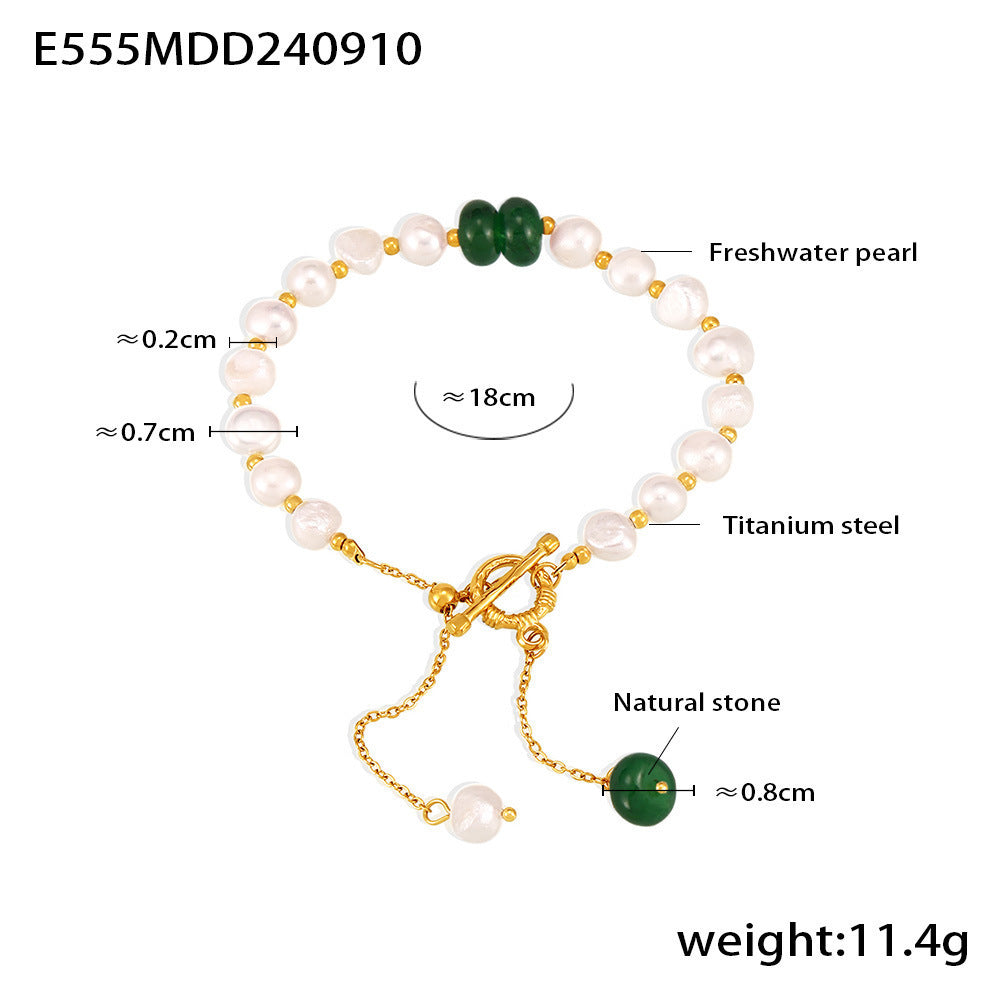 Freshwater Pearl Color Accent Bracelet