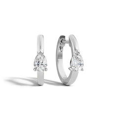 Nadine Pavé Teardrop Stud Earrings No. 518139
