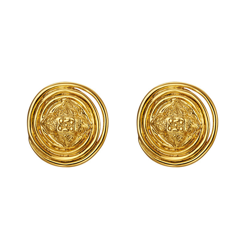 Nadine Vintage-Inspired Stud Earrings No. 032379