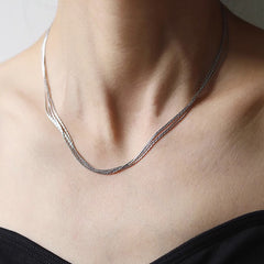 Daphne Chain-Link Layered Necklace