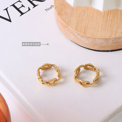 Open Link Stainless Steel Ring