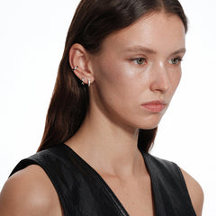 Nicolette Vintage-Inspired Pavé Stud Earrings