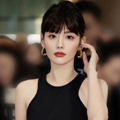 Nadine Matte Stud Earrings