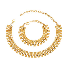 Bold Stone-Accent Chain Necklace or Bracelet