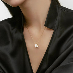 Camille Vintage-Inspired Pearl Pendant Necklace