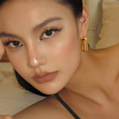 Camille Twisted Hoop Earrings