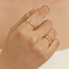 Camille Pavé Adjustable Ring No. 846971