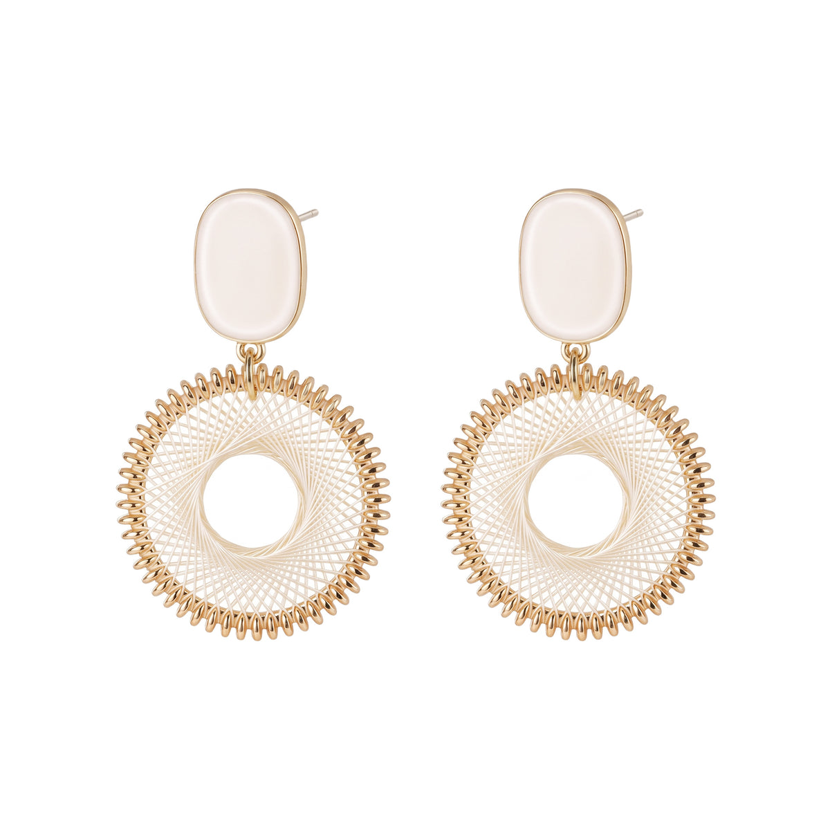 Camille Boho Hoop Earrings