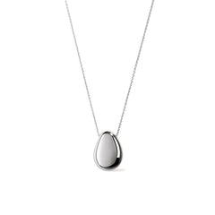 Organic Pebble Pendant Necklace