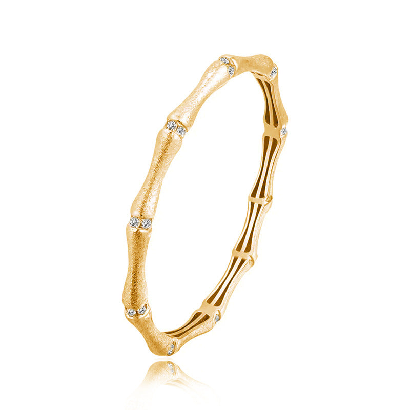 Nicolette Vintage-Inspired Bamboo Bangle Bracelet