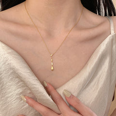 Camille Vintage-Inspired Pavé Teardrop Choker Necklace